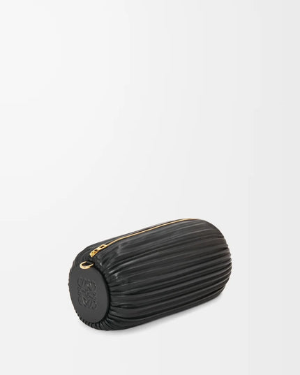 LOEWE Bracelet Pouch in pleated nappa lambskin