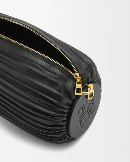 LOEWE Bracelet Pouch in pleated nappa lambskin