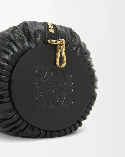 LOEWE Bracelet Pouch in pleated nappa lambskin