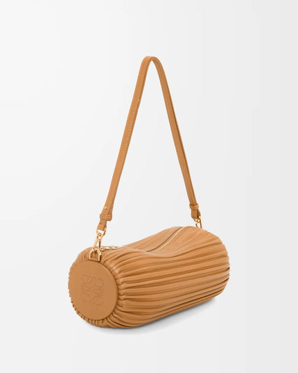 LOEWE Bracelet Pouch in pleated nappa lambskin