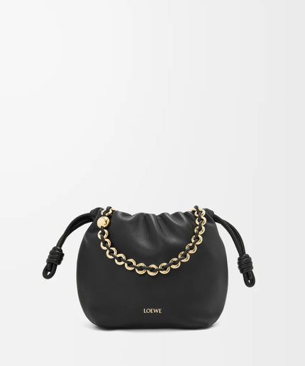 LOEWE Mini Flamenco purse in mellow nappa lambskin