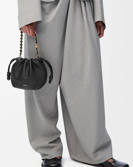 LOEWE Mini Flamenco purse in mellow nappa lambskin
