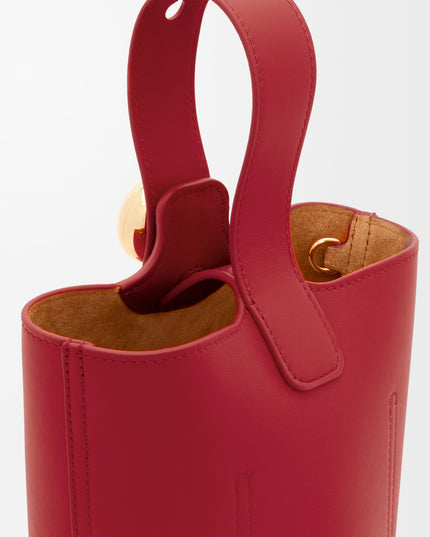 LOEWE Mini Pebble bucket in smooth calfskin
