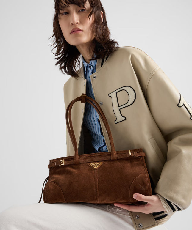Prada Bonnie Orta Boy Süet