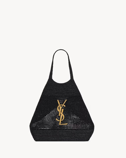 ICARE IN RAFFIA
BLACK