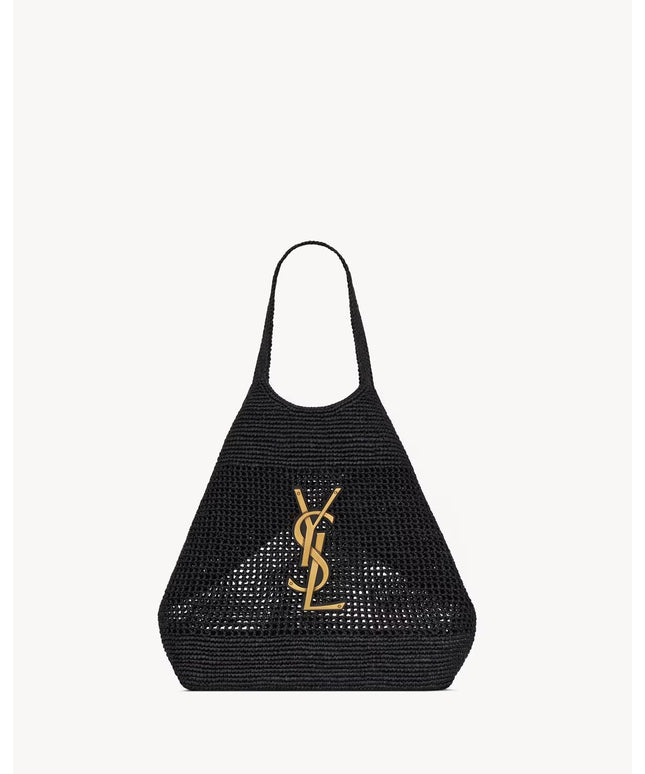 ICARE IN RAFFIA
BLACK