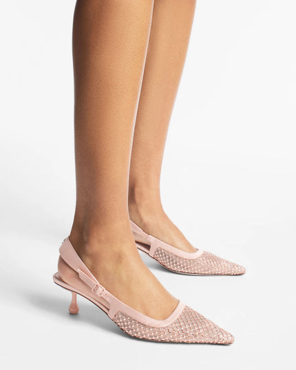 Amel 50 Macaron Mesh Pumps