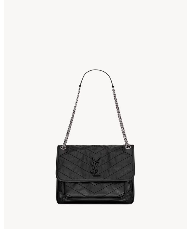 NIKI MEDIUM IN VINTAGE LEATHER
BLACK