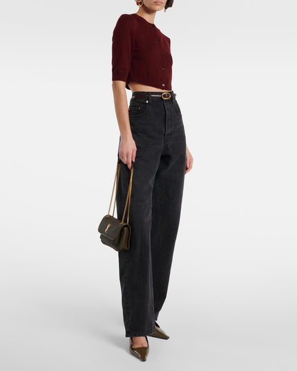 Niki medium leather shoulder bag