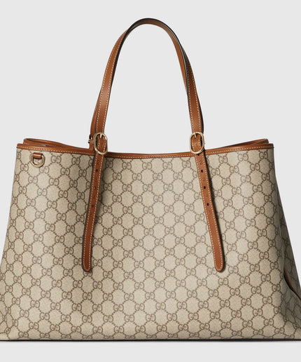 GG EMBLEM MAXI TOTE BAG