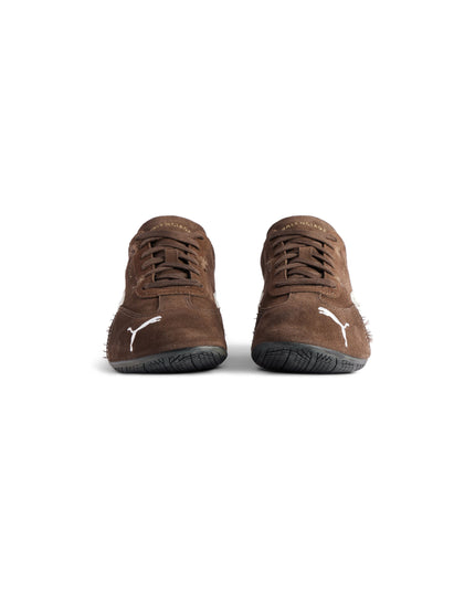 SPEEDCAT SUEDE BALENCIAGA IN BROWN/WHITE/BLACK