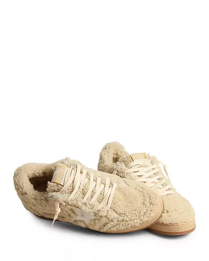 Golden Goose
Women's Ball Star Shearling Low Top Sneakers