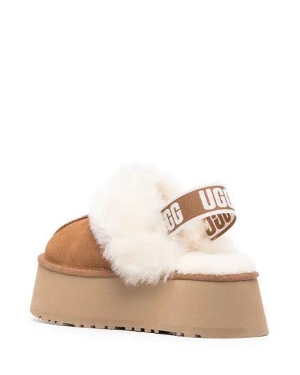 UGG
Funkette 60mm suede slingback slippers