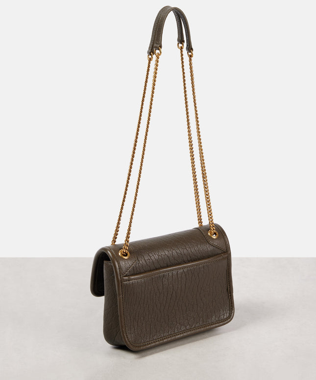 Niki medium leather shoulder bag
