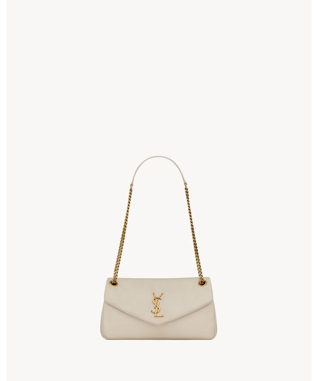 CALYPSO SMALL IN PLUNGED LAMBSKIN
BLANC VINTAGE