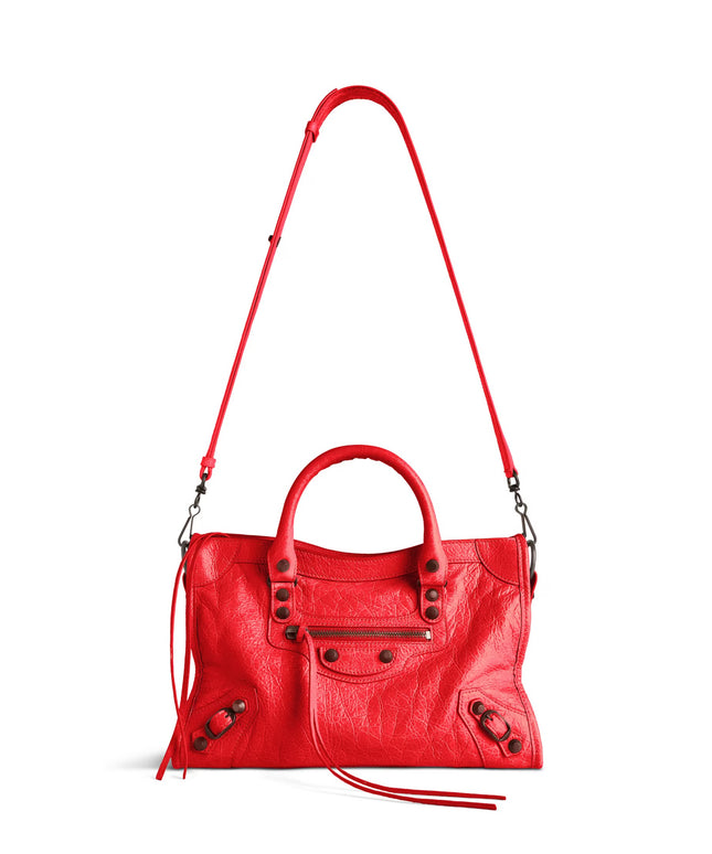 WOMEN'S LE CITY BAG SMALL IN RED