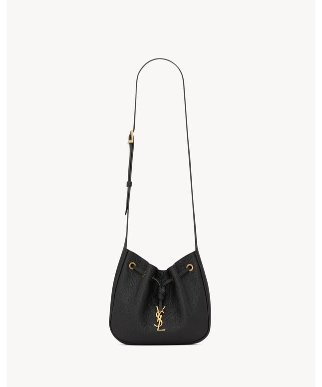 PARIS VII MINI HOBO IN GRAINED LEATHER
BLACK