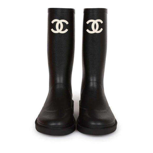 Chanel Rain Boots
