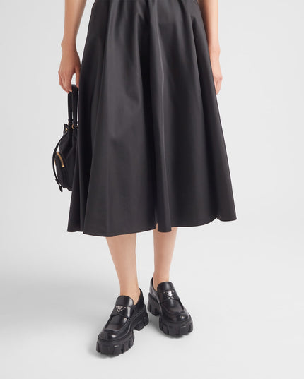 Brushed leather Monolith loafers