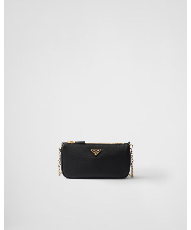 Saffiano leather mini-bag