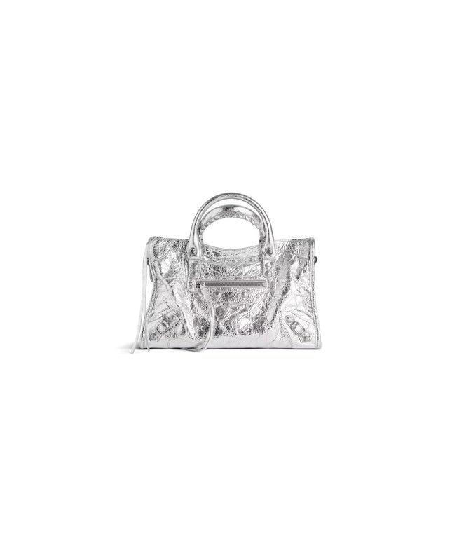 WOMEN'S LE CITY BAG SMALL IN SILVER