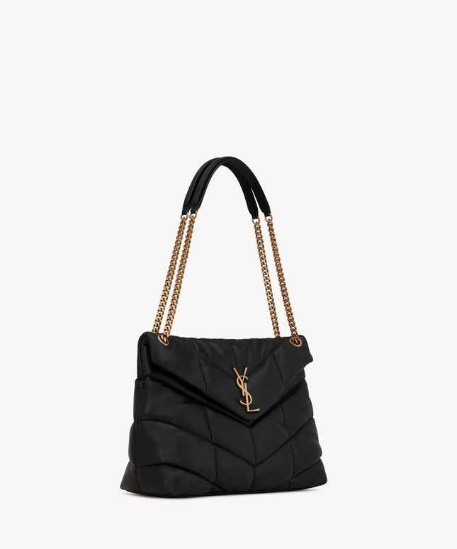 PUFFER MEDIUM IN NAPPA LEATHER
BLACK