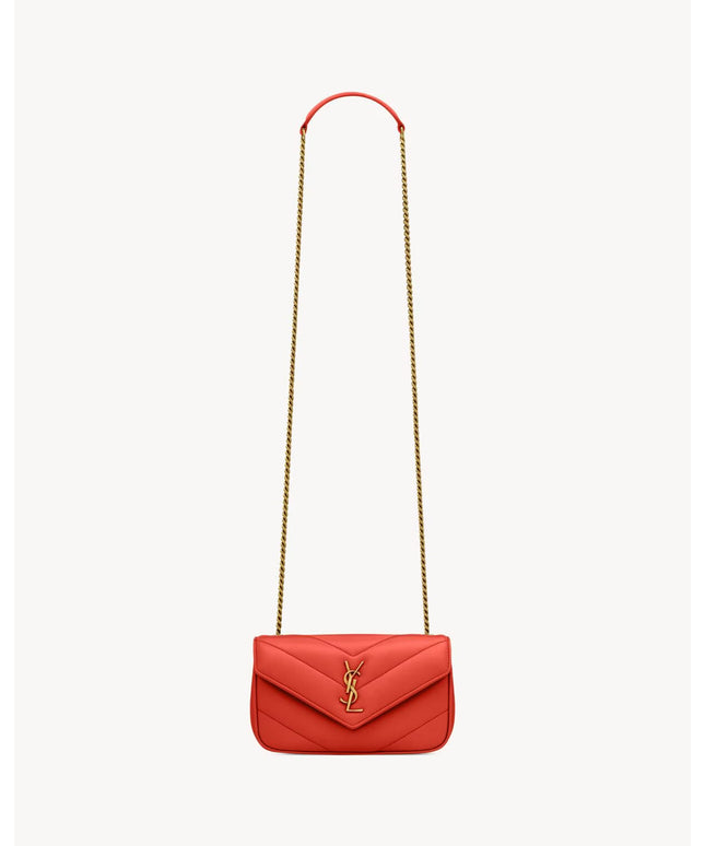 LOULOU MINI IN LAMBSKIN
CELOSIA ORANGE