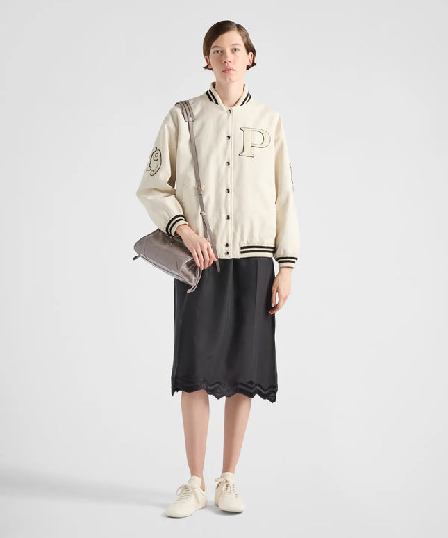 Prada Bonnie small leather shoulder bag