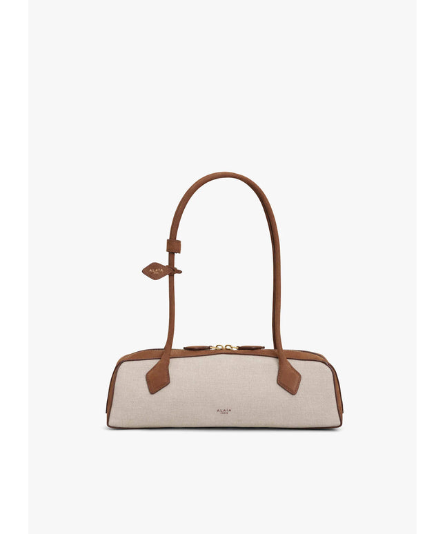 LE TECKEL MEDIUM BAG IN CANVAS AND NUBUCK