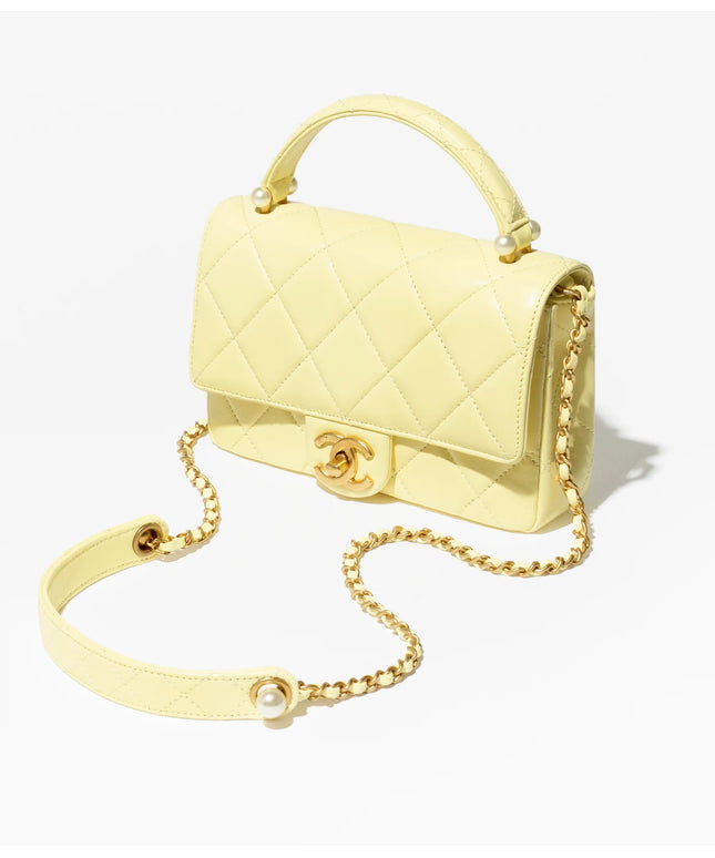 Mini Flap Bag with Top Handle