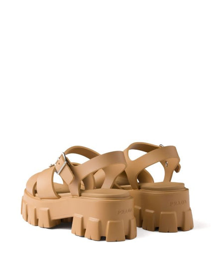 Prada
enamel triangle-logo sandals