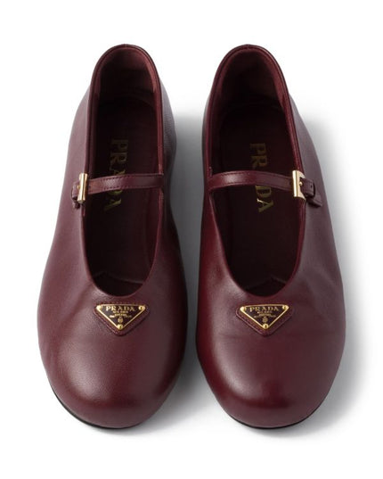 Prada
leather ballet flats