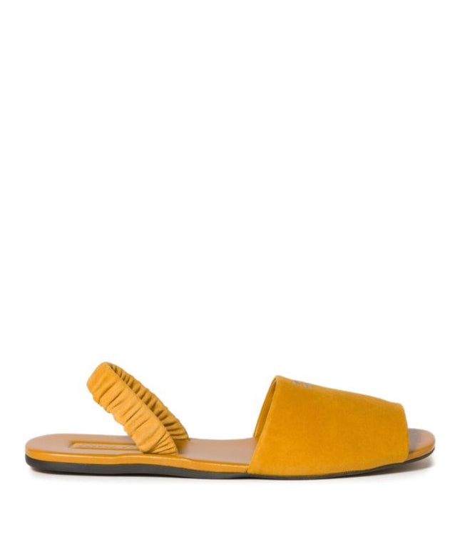 Miu Miu
ruched suede sandals
