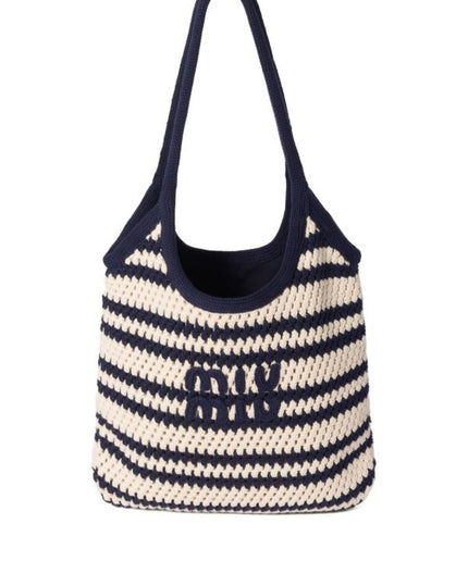 Miu Miu
Ivy striped crochet tote bag