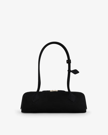 LE TECKEL MEDIUM BAG IN NUBUK CALFSKIN
