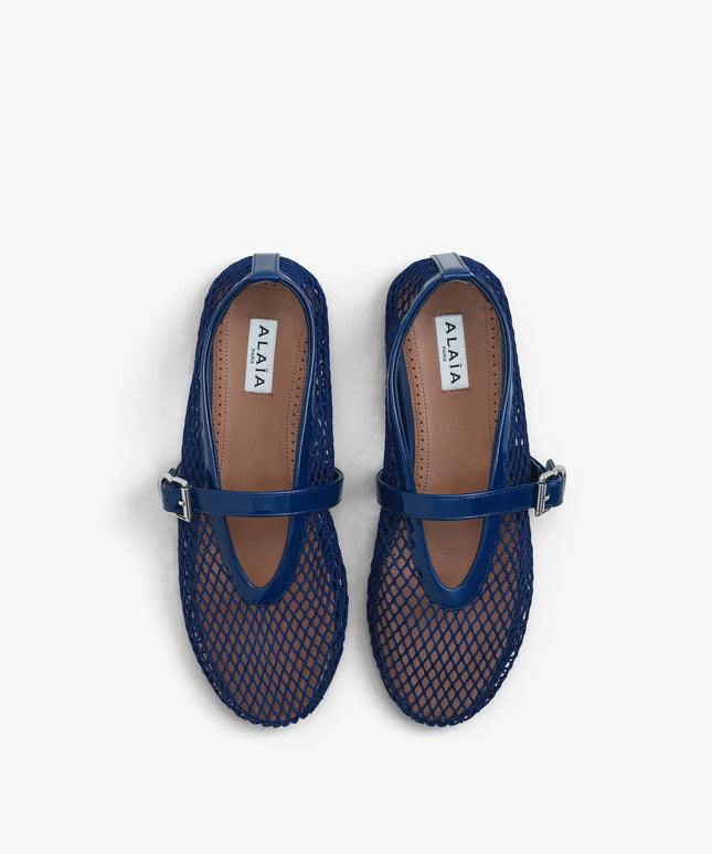 BALLET FLATS IN FISHNET