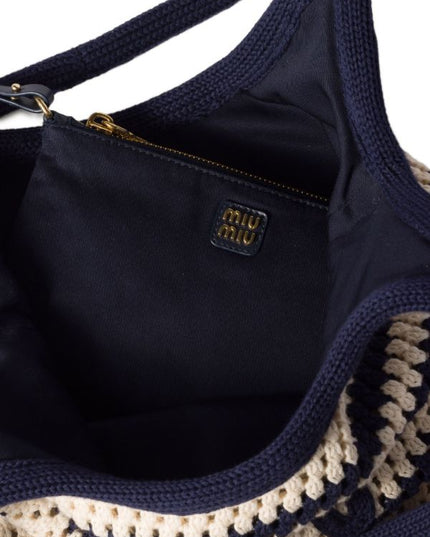 Miu Miu
Ivy striped crochet tote bag