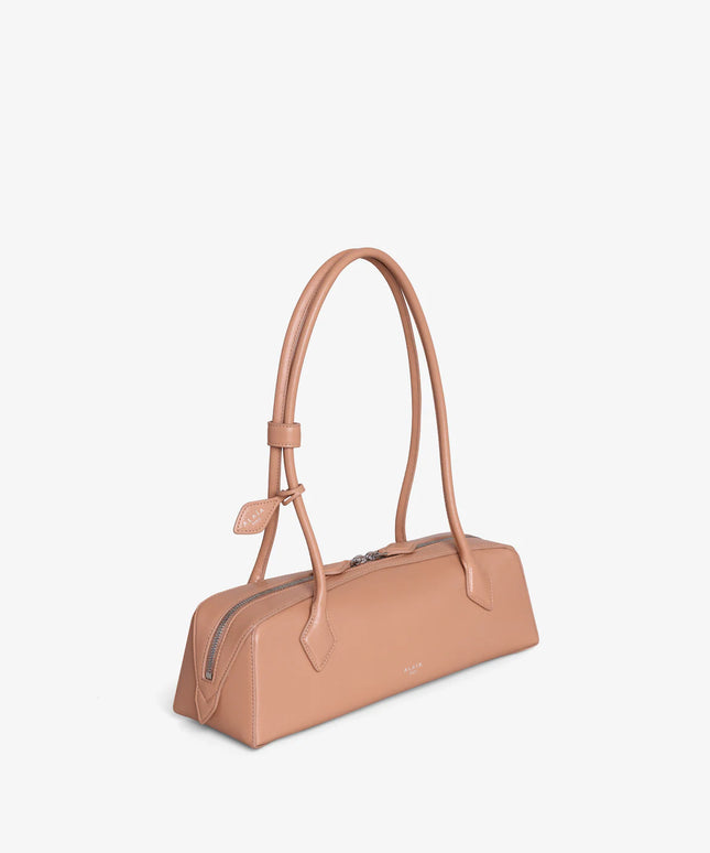 LE TECKEL MEDIUM BAG IN SHINY GOATSKIN