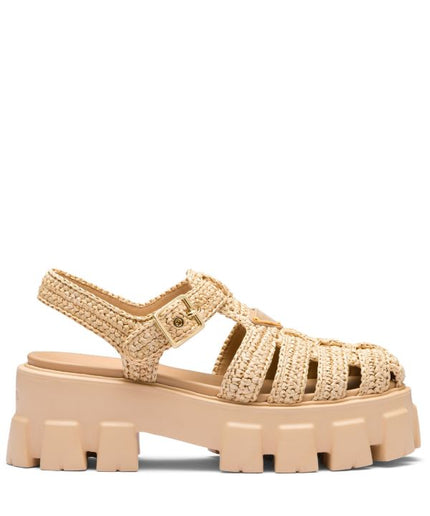 Prada
Monolith raffia sandals