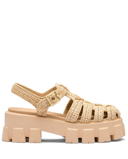 Prada
Monolith raffia sandals