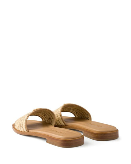 Prada
crochet-detail leather sandals