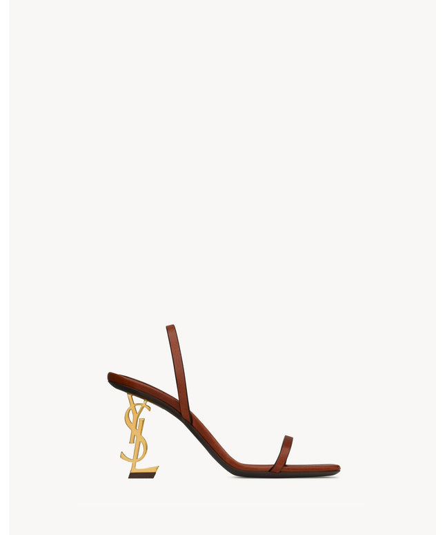 opyum slingback sandals in vegetable-tanned leather