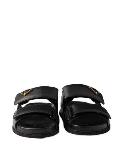 Prada
touch-strap leather sandals