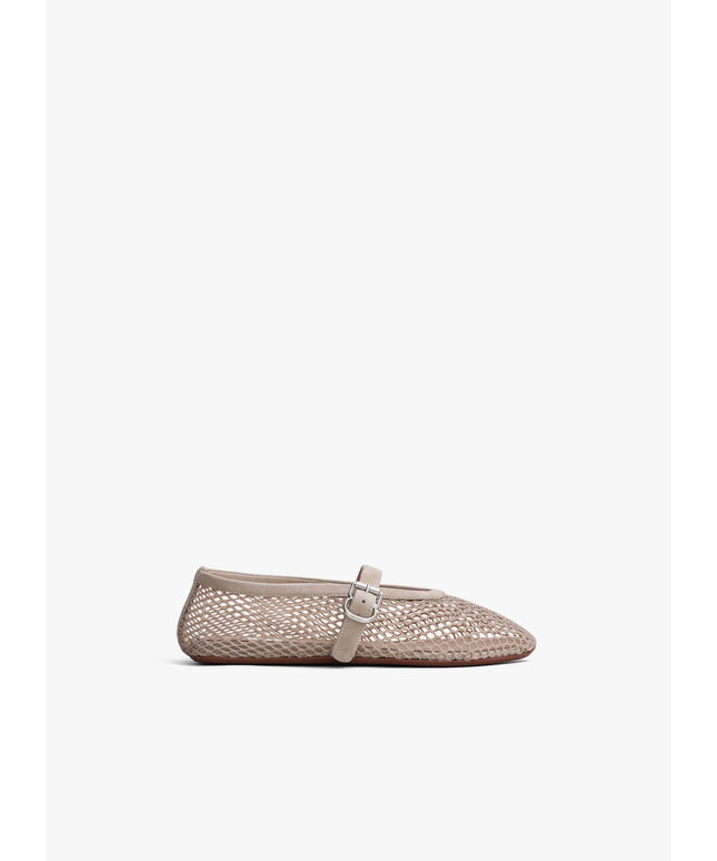 BALLET FLATS IN FISHNET