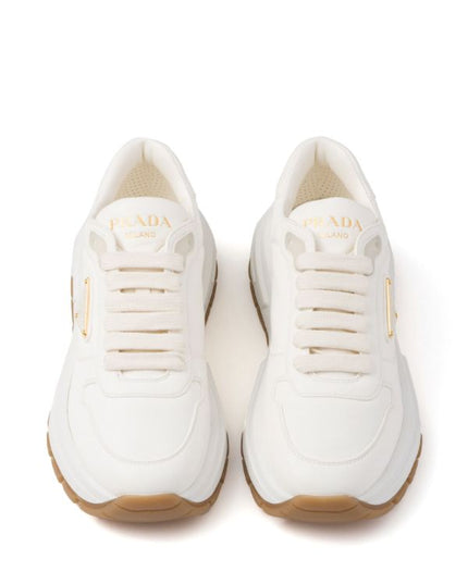 Prada
triangle-logo leather sneakers