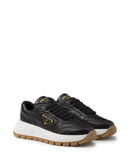 Prada
triangle-logo leather sneakers