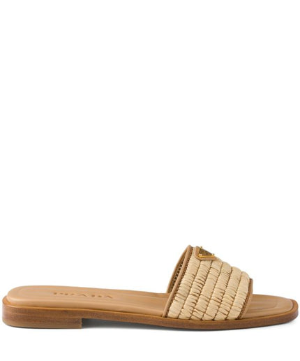 Prada
crochet-detail leather sandals