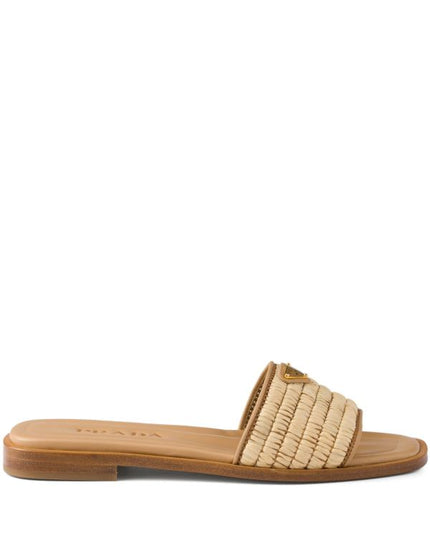 Prada
crochet-detail leather sandals