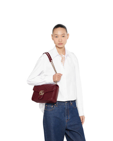 Bolsa para el hombro mediana GG Marmont
