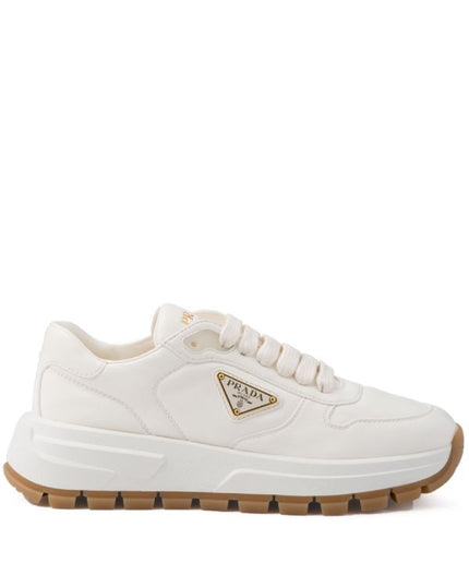 Prada
triangle-logo leather sneakers